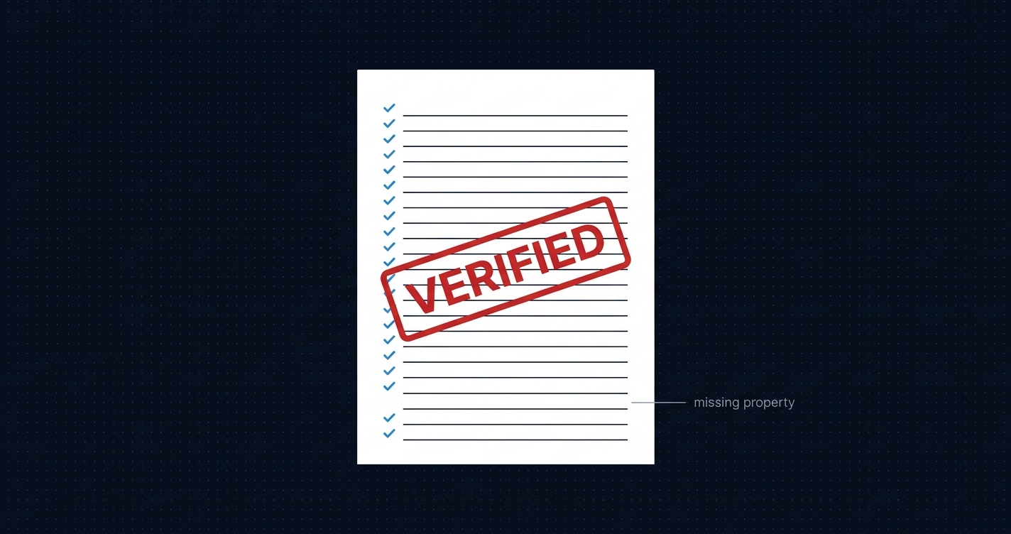 Cover image for The Prover Ran. The Property Was Wrong.